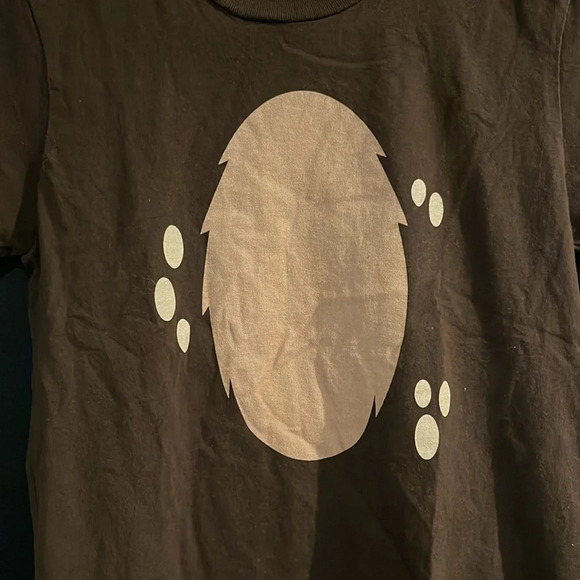 3/$20 Kids bear belly tshirt brown size small  EUC - Picture 2 of 4